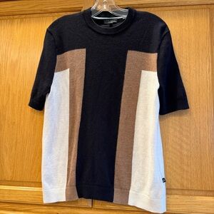 Ted Baker London Wool Short Sleeve Sweater size 4